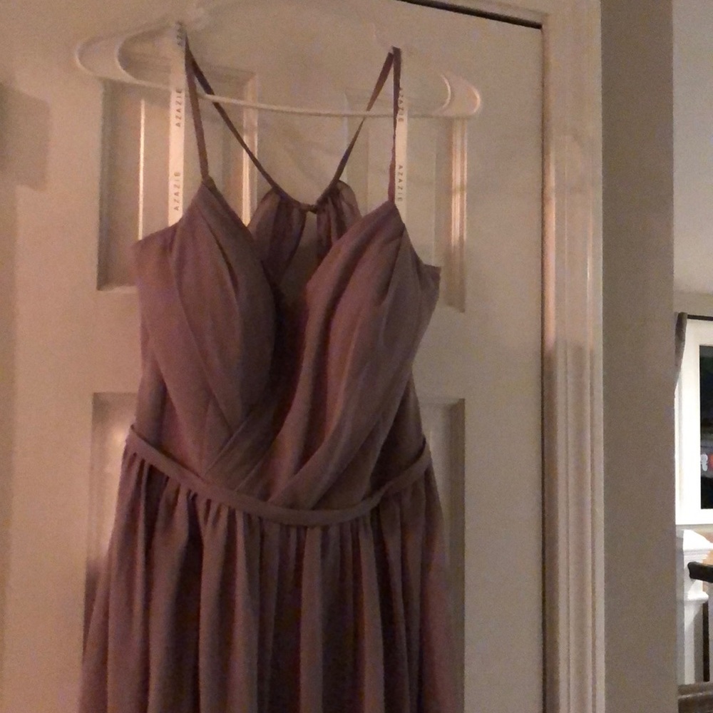 Azazie Cora bridesmaid dress, Dusk (light purple)